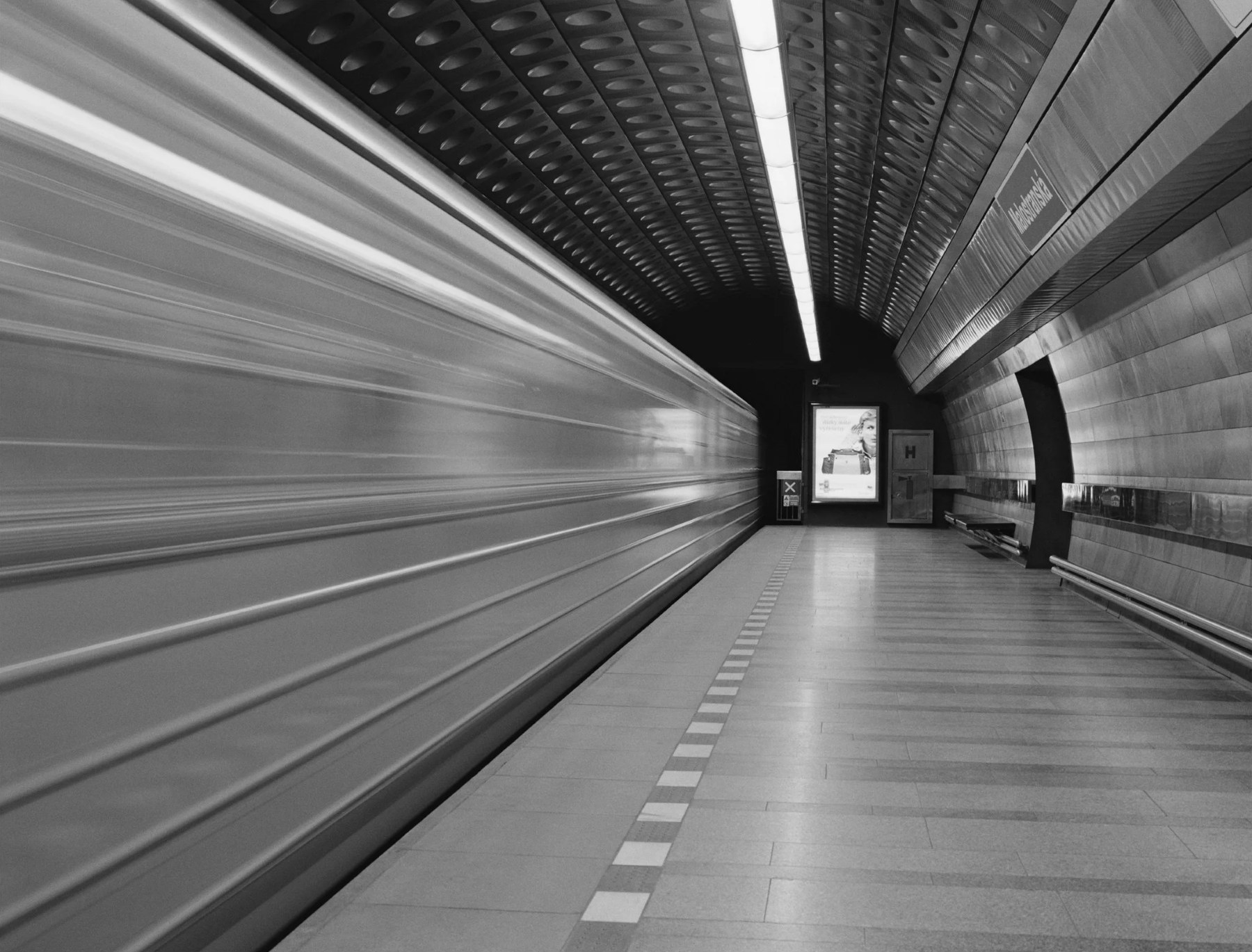 Prague metro arrival — Paul Rice