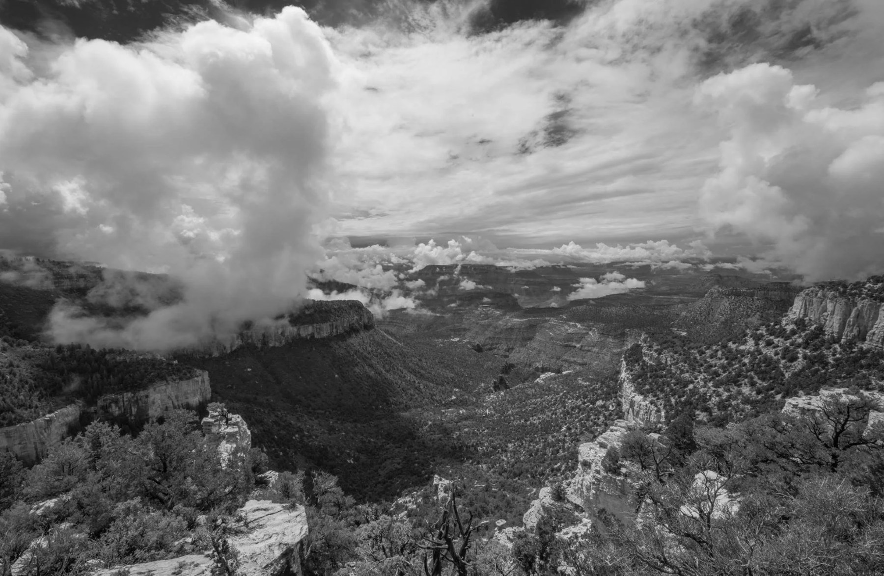 Clouds over the Grand Canyon — Paul Rice